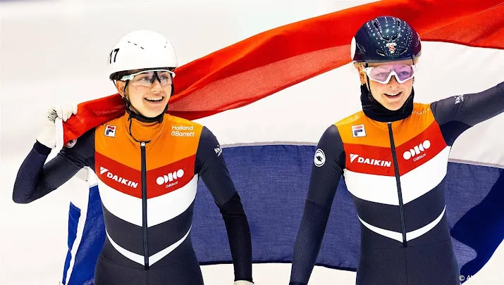 velzeboer revancheert zich met goud op 500 meter poutsma tweede