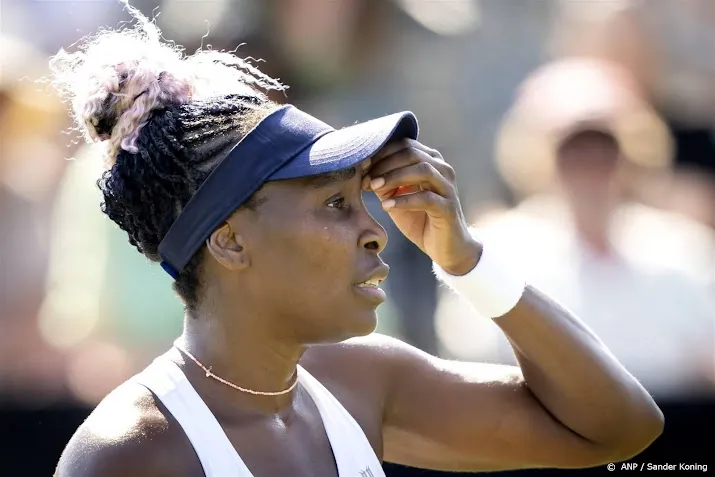 venus williams 42 verliest in rosmalen van 25 jaar jongere naef