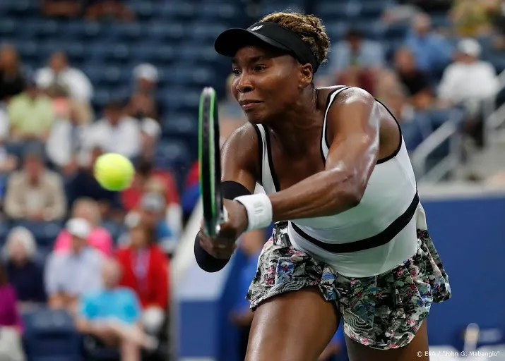 venus williams meldt zich af voor tennistoernooi brisbane