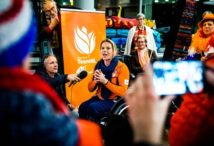 vergeer pleit voor meer sporten paralympics