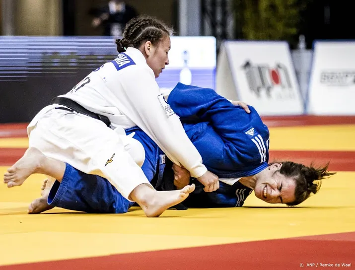 verhagen is snel klaar op ek judo en doet slechte zaken voor team