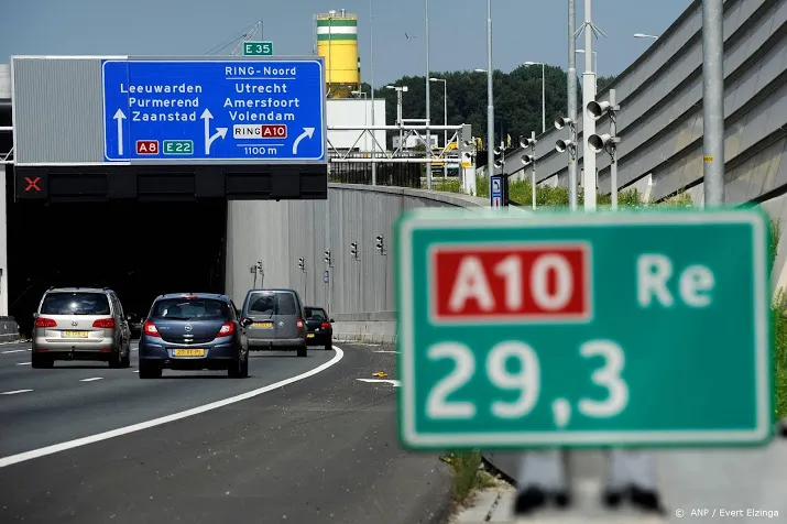 verkeersdrukte bij amsterdam en bij de grens