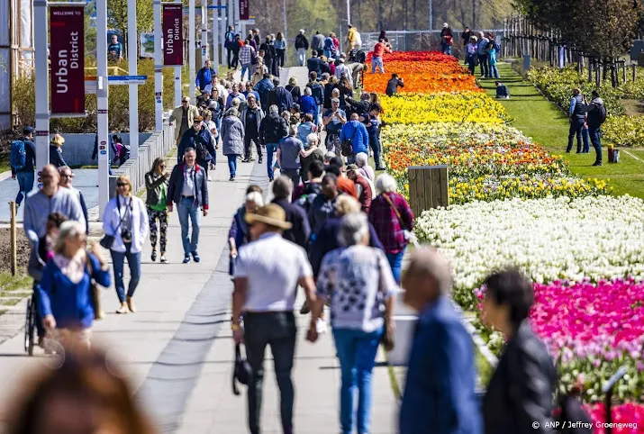 verkoop kaartjes floriade nam toe door acties en prijsverlaging