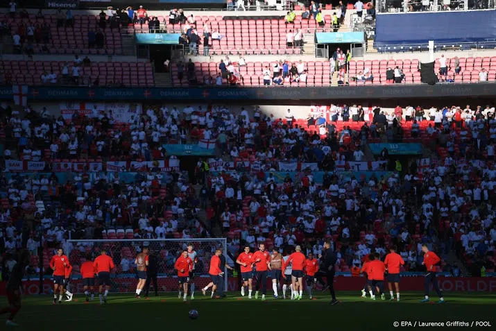 verlenging bij halve finale engeland denemarken