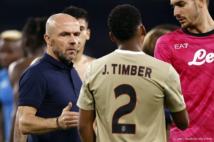 verlies ajax tegen napoli trekt ruim miljoen kijkers