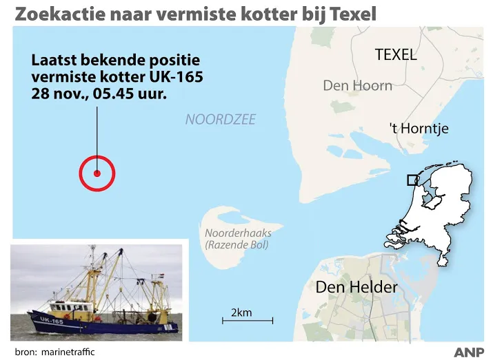 vermiste viskotter waarschijnlijk gevonden