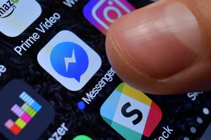 versimpelde versie messenger aanstaande