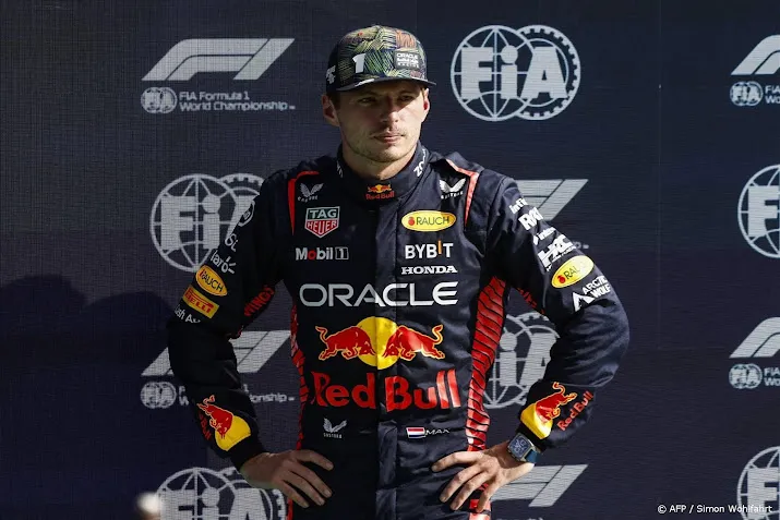 verstappen dacht dat kwalificatie over was na fout in eerste bocht