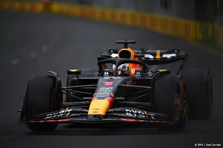 verstappen de snelste in derde vrije training voor gp australie