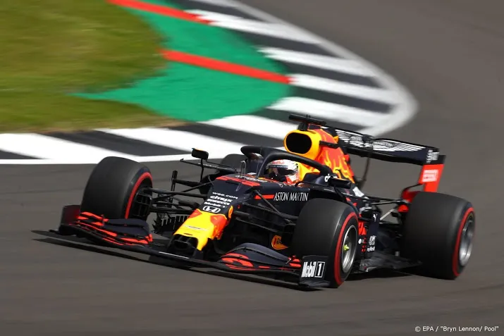 verstappen derde in laatste vrije training silverstone