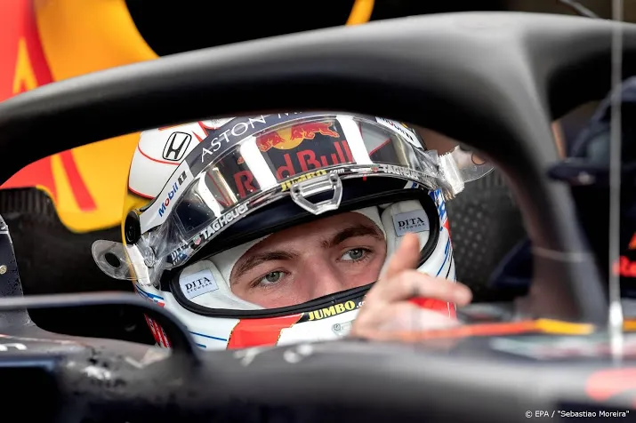 verstappen derde in tweede vrije training