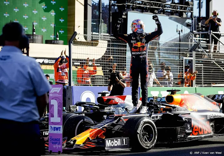 verstappen geweldige dag op zandvoort