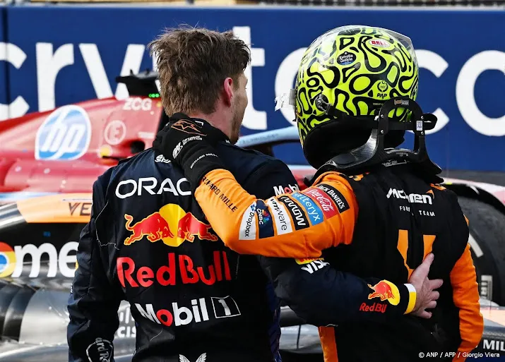 verstappen is blij voor gp winnaar norris in miami