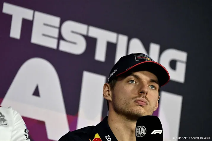 verstappen kijkt uit naar seizoensopener formule 1 in bahrein