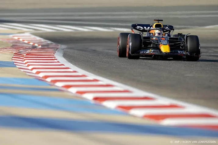 verstappen maakt in bahrein opnieuw indruk met snelste ronde