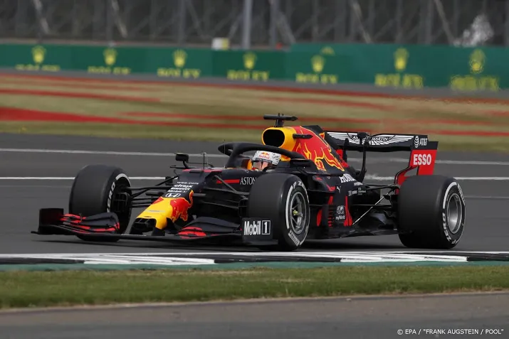 verstappen mikt op tweede podiumplaats op silverstone