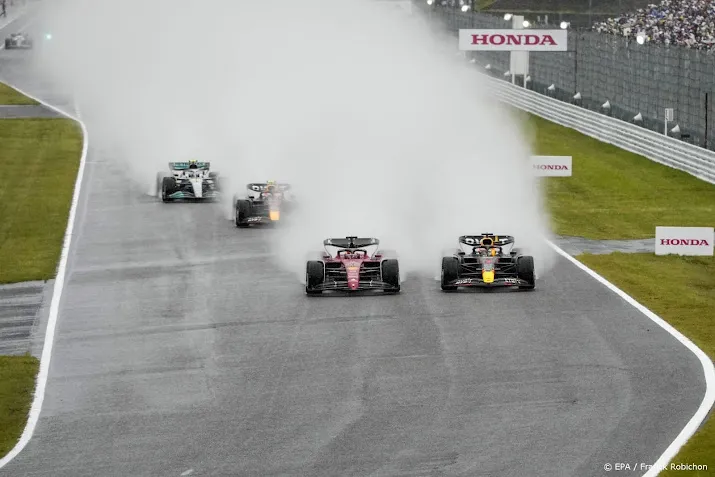 verstappen moet kampioensfeest in japan mogelijk uitstellen