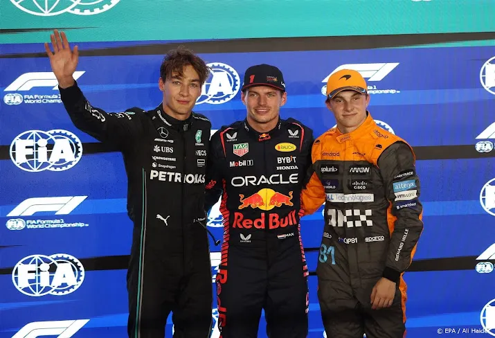 verstappen na tiende pole mooie start van het weekend