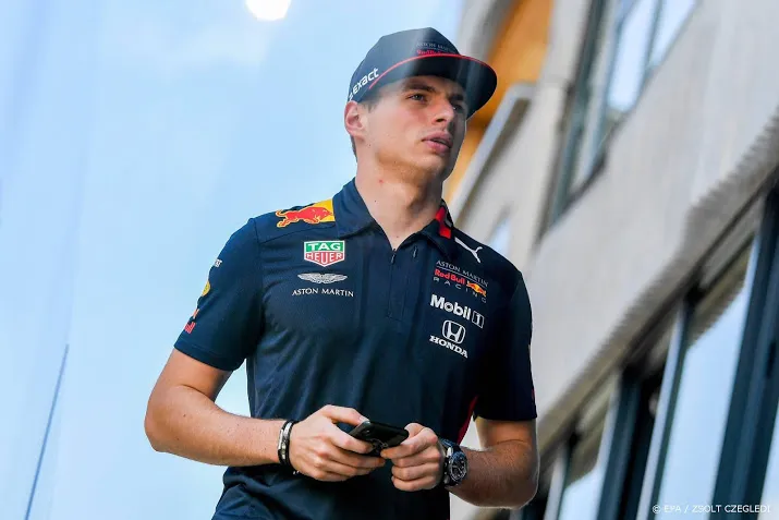 verstappen ook in derde vrije training tweede