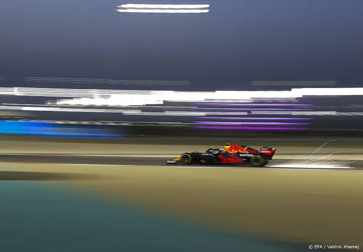 verstappen ook in tweede training bahrein de snelste