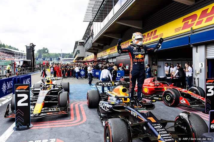 verstappen ook met afstand de beste in grote prijs van belgie