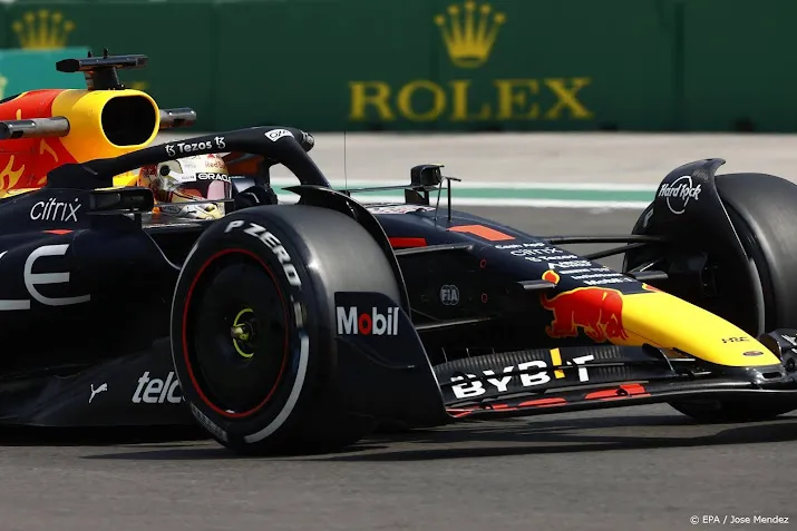 verstappen rijdt derde tijd in derde training grote prijs mexico