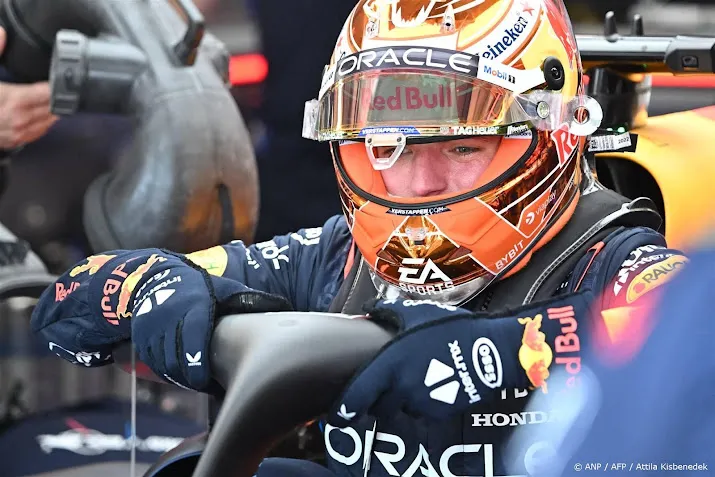 verstappen rijdt ook tweede tijd in tweede training in hongarije
