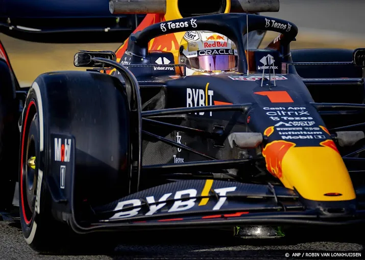 verstappen rijdt op eerste testdag f1 meeste ronden