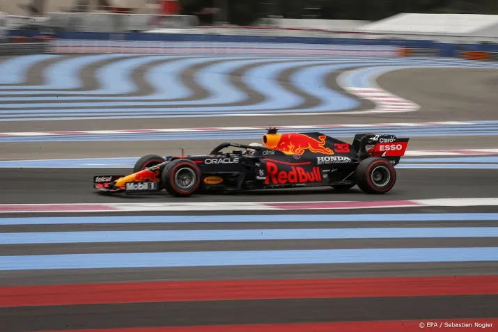 verstappen snelste in derde vrije training gp frankrijk