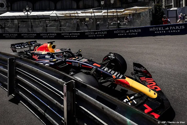 verstappen snelste in derde vrije training gp monaco