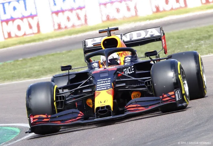 verstappen snelste in derde vrije training op imola