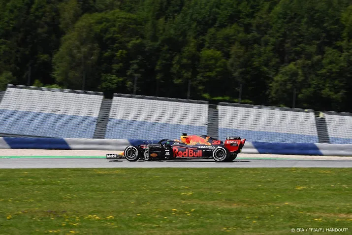 verstappen snelste in tweede vrije training formule 1