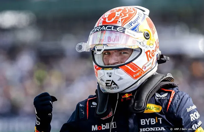 verstappen start ook op silverstone vanaf poleposition