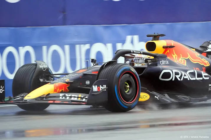 verstappen start vanaf poleposition in gp van canada