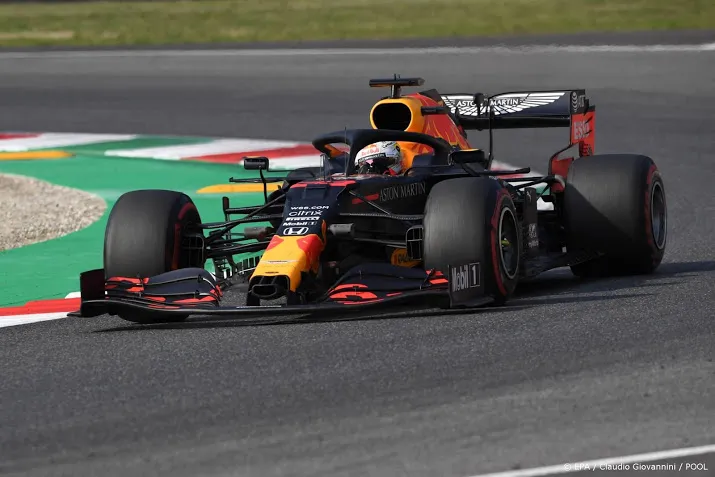 verstappen tevreden over vrije training