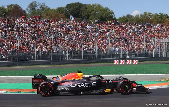 verstappen tweede achter leclerc in kwalificatie voor gp italie