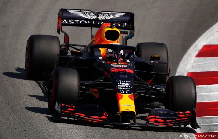 verstappen tweede in grote prijs van spanje achter hamilton