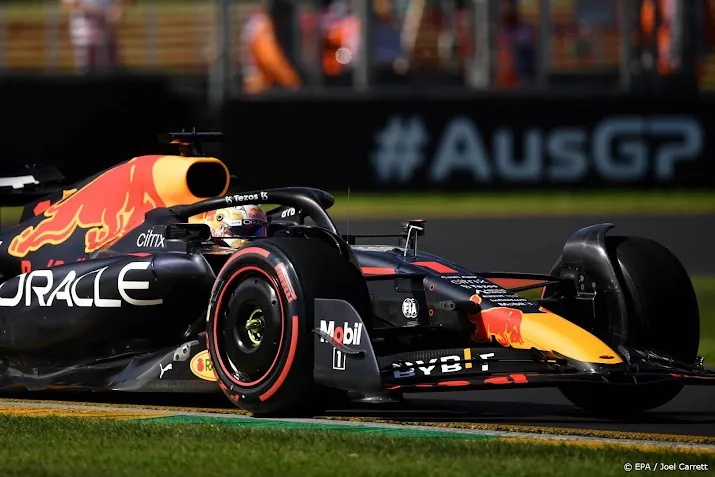 verstappen tweede in tweede vrije training voor gp van australie