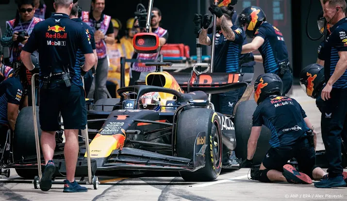 verstappen vierde in natte kwalificatie voor sprintrace in china