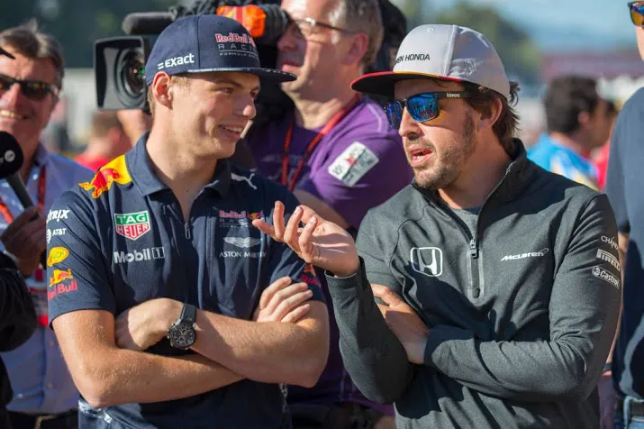 verstappen zal alonso missen