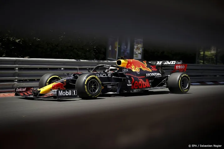 verstappen zet derde tijd neer in eerste training monaco