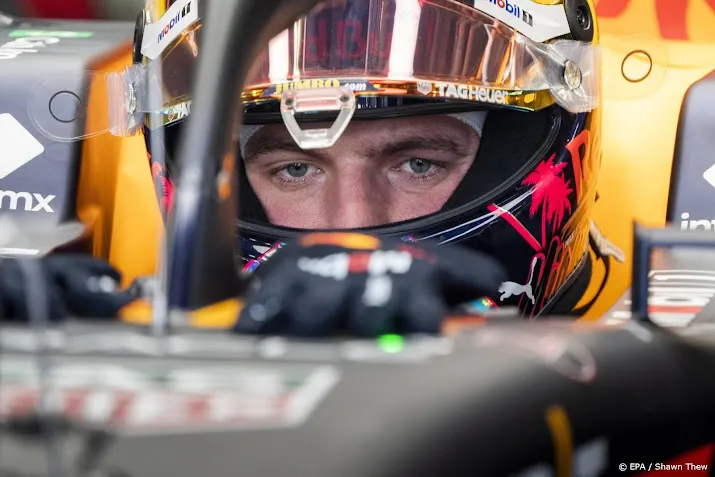 verstappen zet geen rondetijd neer in tweede training gp miami