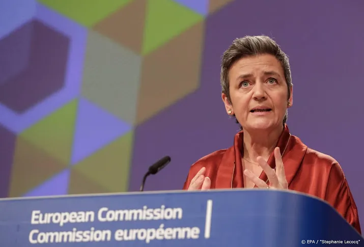 vestager bezorgd over marktverstoring eu door crisispakketten