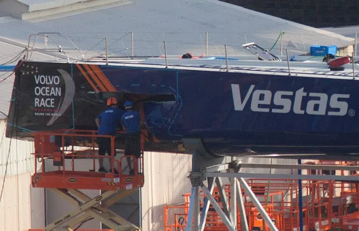 vestas slaat ook zesde etappe ocean race over