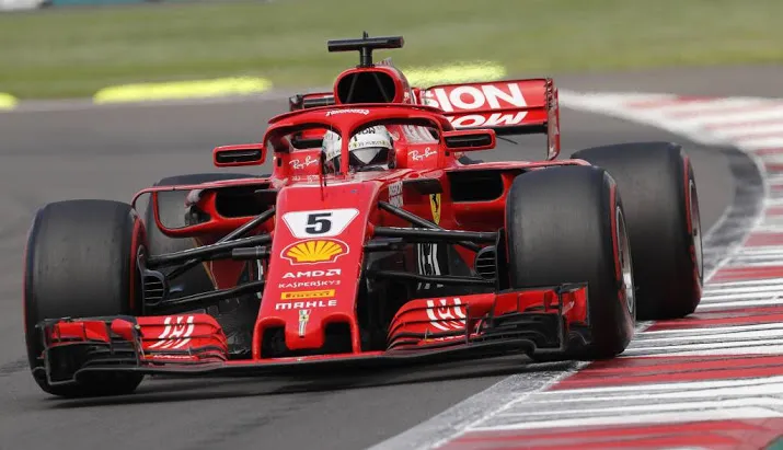 vettel aast op constructeurstitel met ferrari