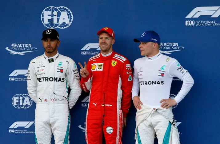 vettel start van pole in azerbeidzjan