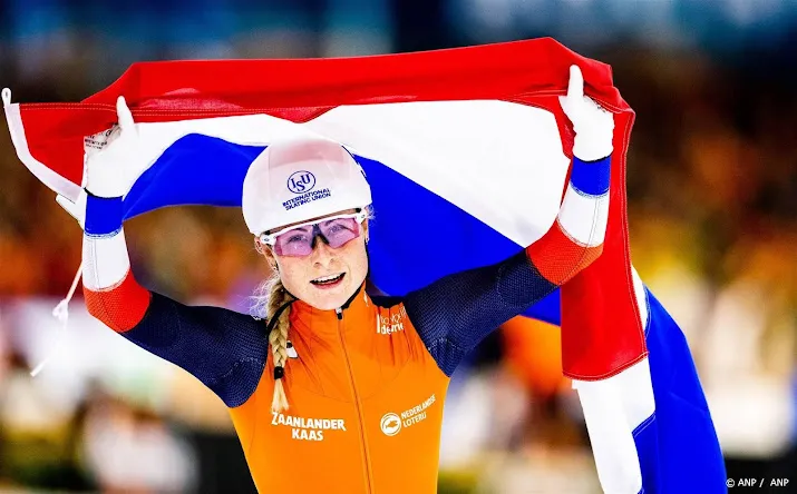 vier ek medailles vindt schaatsster groenewoud lang niet gek
