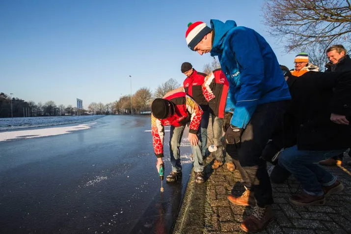 vier ijsbanen azen op eerste marathon