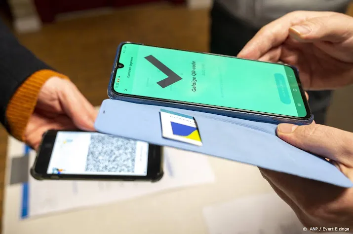 vinkjeverliezer wordt gewaarschuwd in coronacheck app