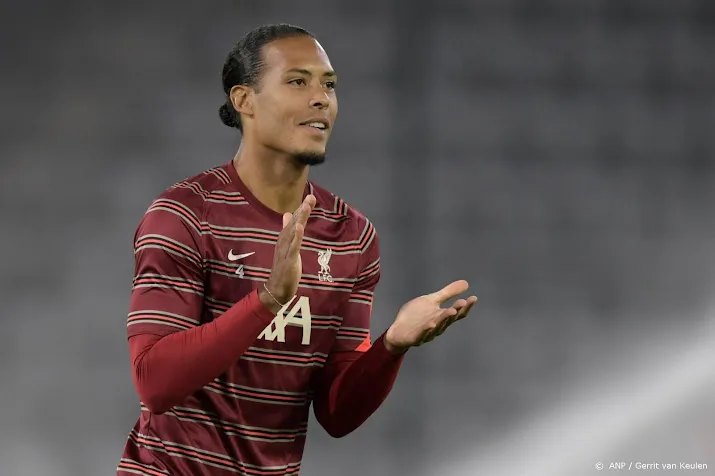 virgil van dijk maakt rentree bij liverpool